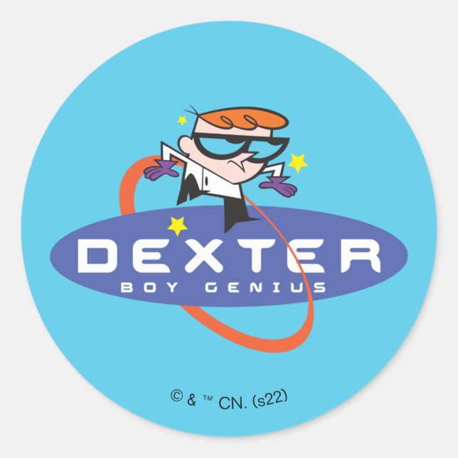 Adesivo Dexter "Boy Genius" (Frente)