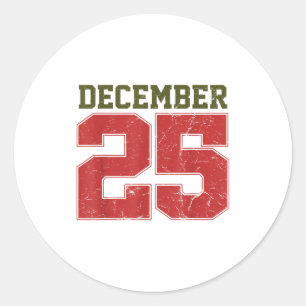 Adesivo Dezembro 25 angustiado