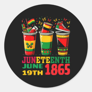 Adesivo Dezembro De 19 De Junho De 1865 Para Celebração