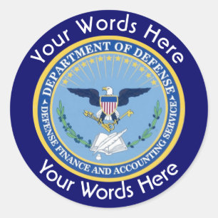 Adesivo DFAS Sticker dos Serviços de Contabilidade do Seto