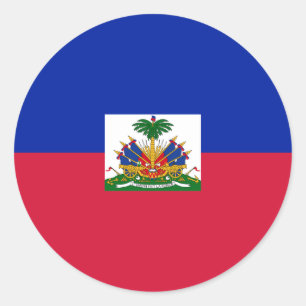 Adesivo d'Haïti de Drapeau - bandeira de Haiti