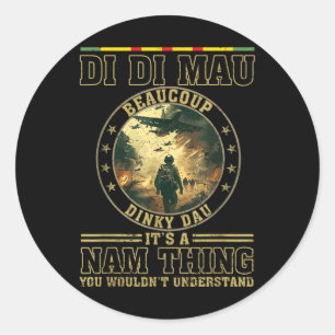 Adesivo Di Di Mau Seu Nam Thing Dinky Dau Funny Vietnam Ve