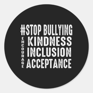 Adesivo Dia Anti Bullying Mês de Prevenção ao Bullying