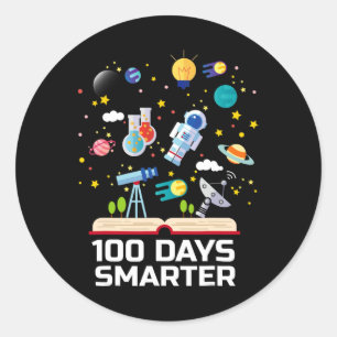 Adesivo Dia Da Escola 100 Dias Mais Inteligentes Espaço De