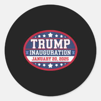 Adesivo Dia da Inauguração de Donald Trump 2025