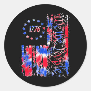 Adesivo Dia da Independência Bandeira Americana Patriótica