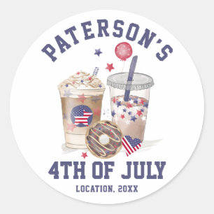 Adesivo Dia da Independência do Partido Sindicato da Famíl