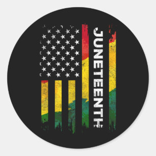 Adesivo Dia da Liberdade, 1970, Bandeira do Orgulho Negro