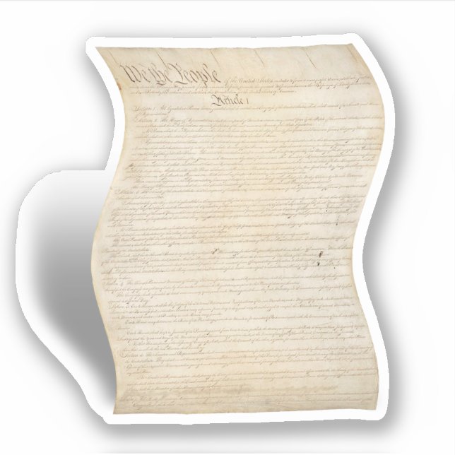 Adesivo Dia da Liberdade de Informação da Constituição (Frente)