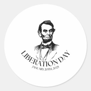 Adesivo Dia da Libertação Trump 2025 3