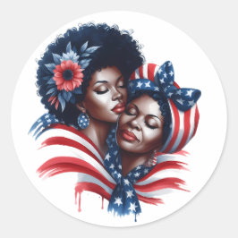Adesivo Dia da Mãe Patriótico
