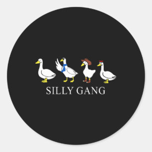 Adesivo Dia da Páscoa da Páscoa de Gang em bobo