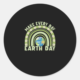 Adesivo Dia da Terra 2022 Fazer Todos os Dias o Dia da Ter