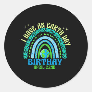 Adesivo Dia da Terra É o Dia da Minha B-terra Camisa Earth