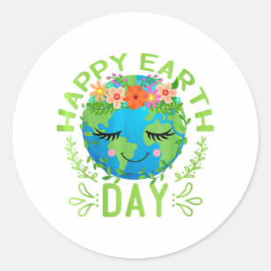 Adesivo Dia da Terra Engraçado Citação da Terra Feliz Dia