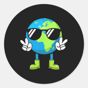 Adesivo Dia da Terra Engraçado Dia da Terra Dia da Terra M