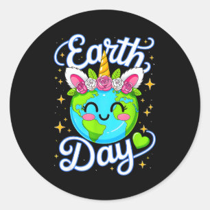 Adesivo Dia da Terra planeta restaura terra salvar o dia d