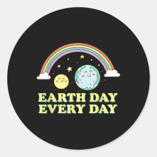 Adesivo Dia da Terra Prolongado Camisetas Dia da Terra Tod