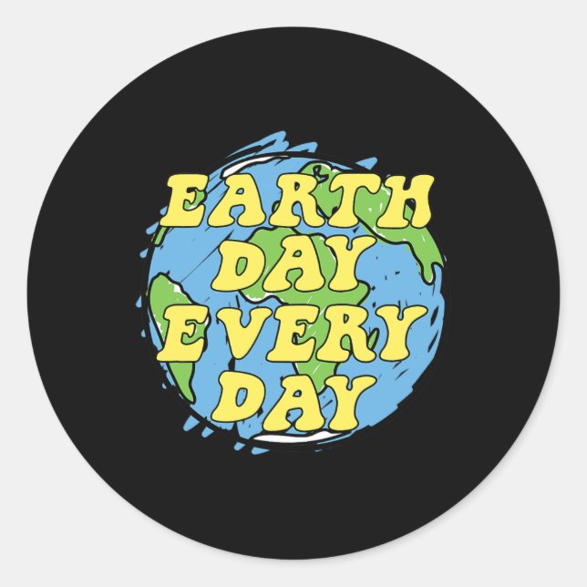 Adesivo Dia da Terra todo 4 (Frente)