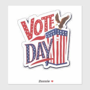Adesivo Dia da Votação