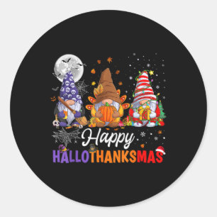 Adesivo Dia das Bruxas Dia de Ação de Graças Natal Feliz H