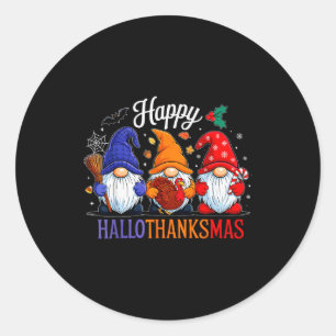 Adesivo Dia das Bruxas Dia de Ação de Graças Natal Feliz H