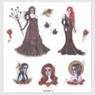 Adesivo Dia das garotas mortas por Renee Lavoie