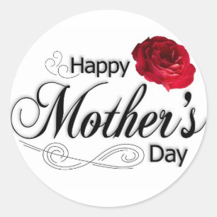 Adesivo Dia das mães feliz