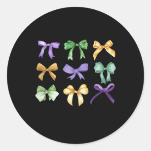 Adesivo Dia de Ação de Graças à Turquia - Retro Mardi