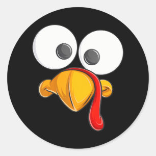 Adesivo Dia de Ação de Graças do Toddler Boys da Turquia E