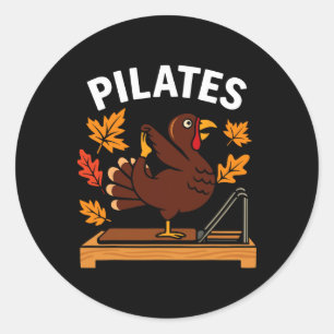 Adesivo Dia de Ação de Graças Pilates Peru Para Yoga E Ama