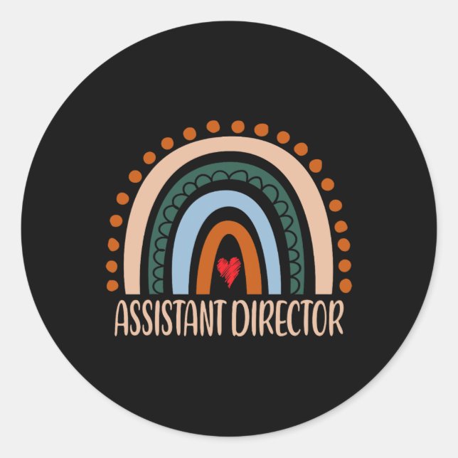 Adesivo Dia de Apreciação do Arco-Íris do Diretor Istant B (Frente)
