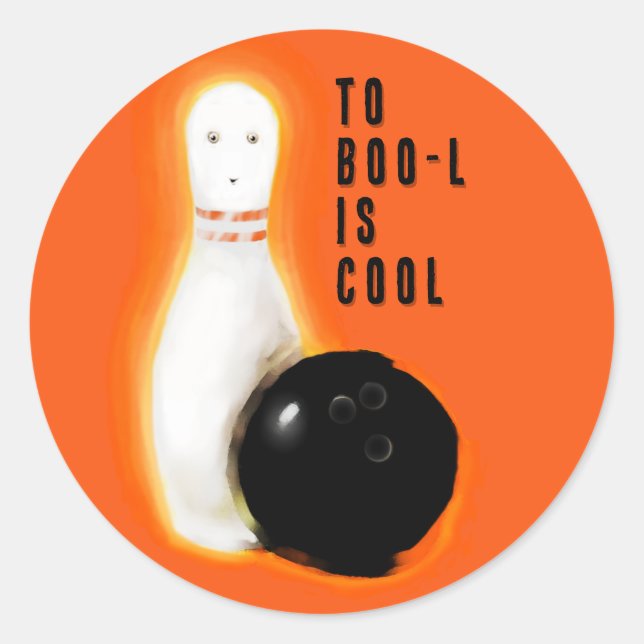 Adesivo Dia de as Bruxas engraçado (Frente)