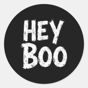 Adesivo Dia de as Bruxas engraçado Boo Ghost