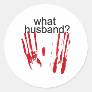 Adesivo Dia de as Bruxas engraçado Que Blogue Bloody Handp