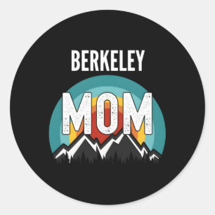 Adesivo Dia de as mães 2021 da mãe de Berkeley