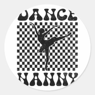 Adesivo Dia de as mães Dance Nanny Dance Lover