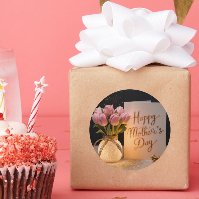 Adesivo Dia de as mães Feliz (Festa)