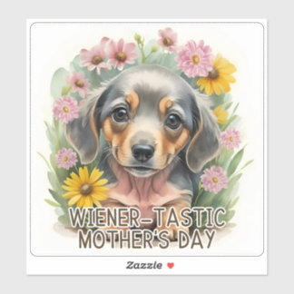 Adesivo Dia de as mães Wiener-tastic