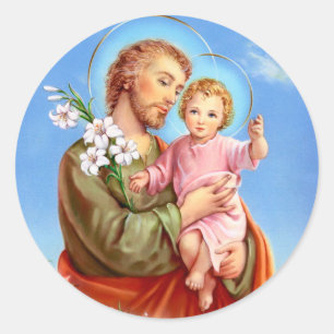 Adesivo Dia de banquete de St Joseph