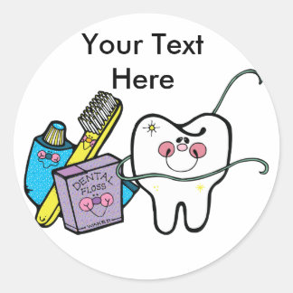 Adesivo Dia de Dentista 6 de março