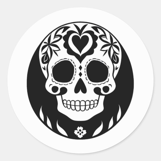 Adesivo Dia de Los Muertos (Frente)