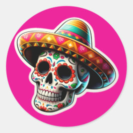 Adesivo Dia de los Muertos 2