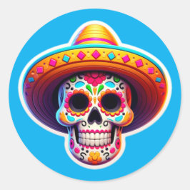 Adesivo Dia de los Muertos 5