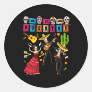 Adesivo Dia De Los Muertos Figures - Papel Mexicano Picado
