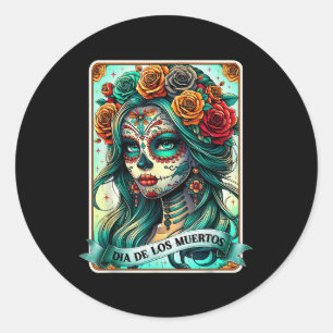 Adesivo Dia De Los Muertos Rosa Dia Da Mulher De