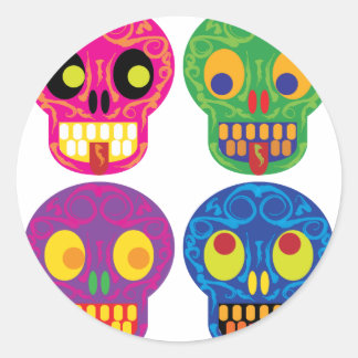 Adesivo Dia de los todos muertos