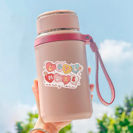 Adesivo Dia de os namorados Bonito Adora Mais, Preocupa Me