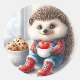 Adesivo Dia de os namorados de porco