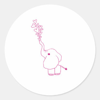 Adesivo Dia de os namorados Elephant Sticker